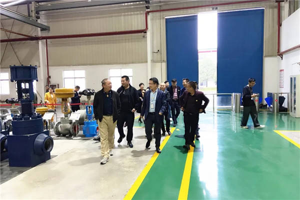 杭吉商会走访执行会长全新工业阀门数字化工厂 智造升级，共话未来